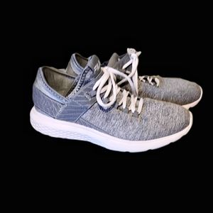FILA Grey womens slip on athletic shoes.